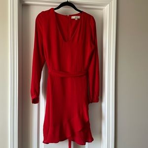 Red Loft Dress size 6